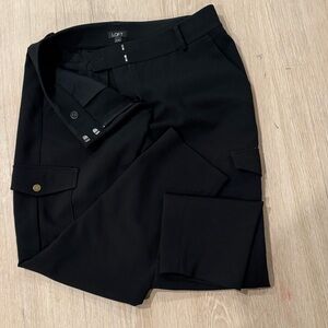 LOFT Women's Black Straight Leg Pants
